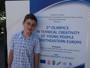 Our student had the most innovative project!