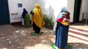 Social distancing, Somalia (Concern Worldwide)