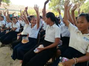 School Campaign at Tbeng Secondary School