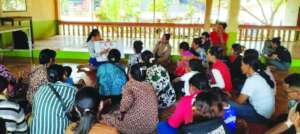 Awareness Campaign with Community members