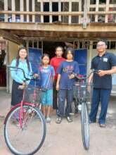 Bicycle distribution to vulnerable students