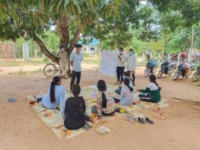 Students participating in  a Learning Club