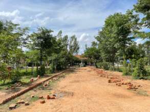 School garden construction
