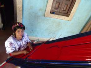 Back Strap Weaving to Make Family Clothes