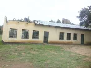 A Local School Damaged by the Cyclone