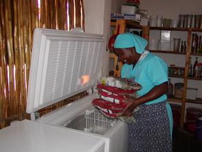 Using the solar deep freeze
