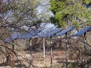 The solar panels
