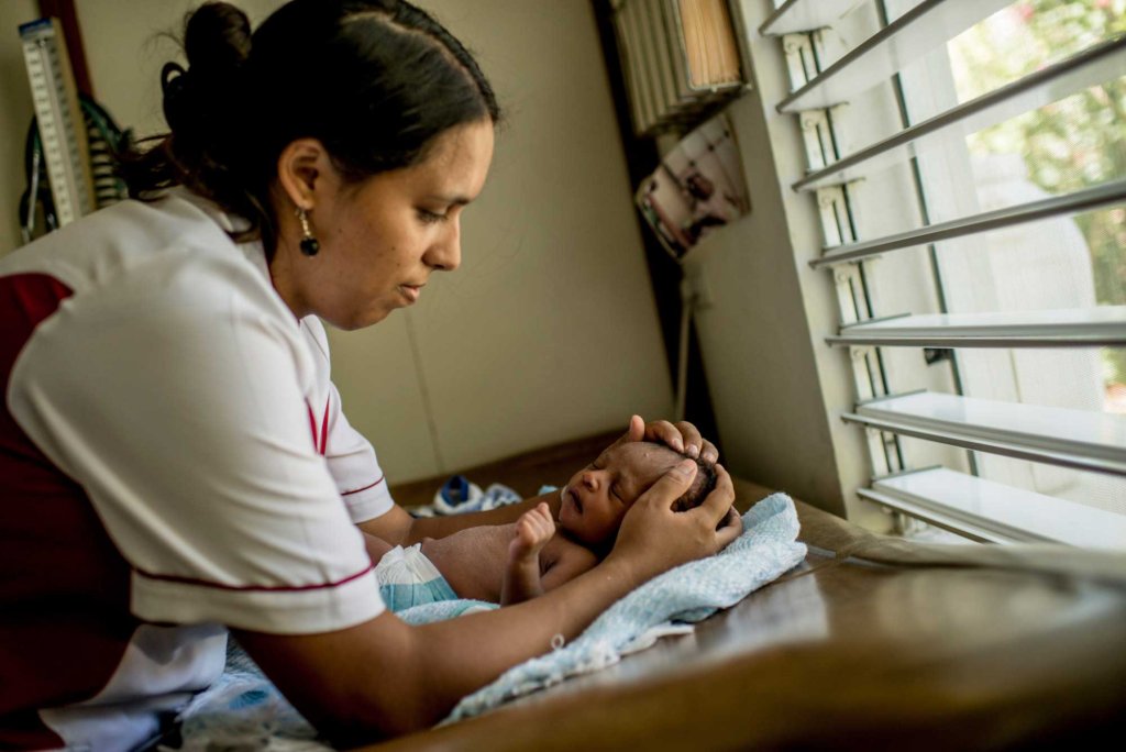 Care for moms to be and newborns in Haiti