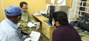 Doctor Consulting Patient