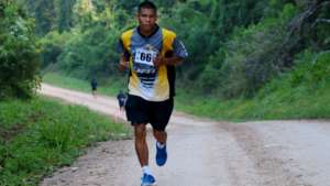 Ranger Rash leading the race