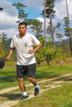 Lead Ranger Hilberto Rash in Training