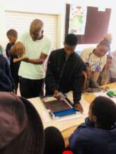 Facilitator emphasizing a critical point