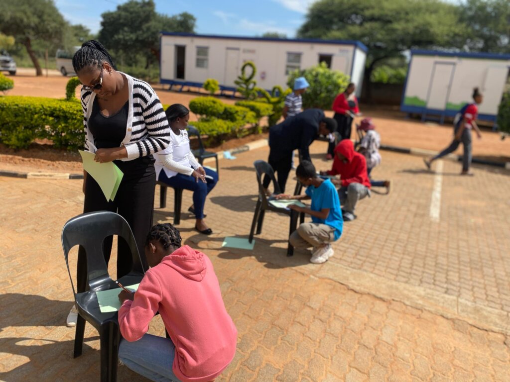 Actively Writing Out Their Plans-Isaac Newtown Jnr