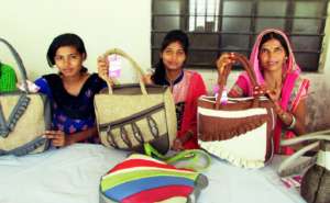 Bag Making Vocational Education Trainees