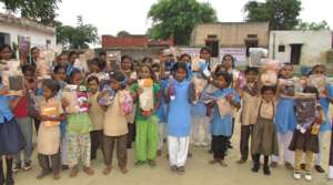 Happiness of School Children with Education Stuff!