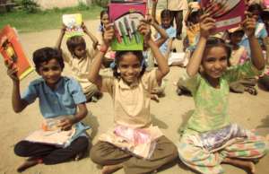 Happiness of School Children with Education Stuff!