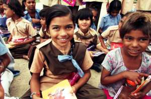 Happiness of School Children with Education Stuff!