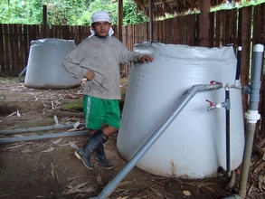 H2O comittee member monitoring filtration system.