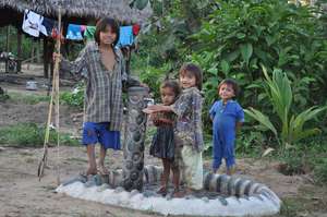 Clean hands = good health for the kids of Tayakome
