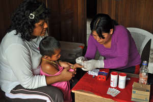 Monitoring Health Advances in Tayakome.
