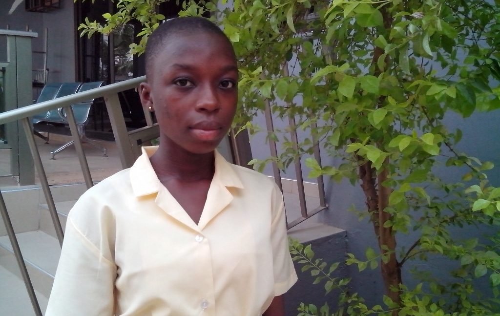 Abigail needs help to go school in 2017 in Ghana