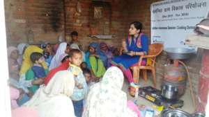 Nutrition and cooking demonstration session