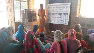 Self Help Groups meeting in Neemli