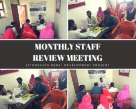 Monthly review meeting