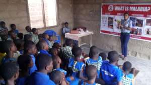 Health workshop during health-screening event