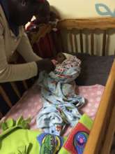 Baby Luke the day he was found