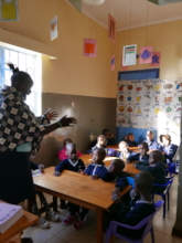 Nursery class at the KipKeino school