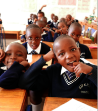 Children at school