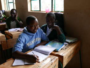 Some of the sponsored students