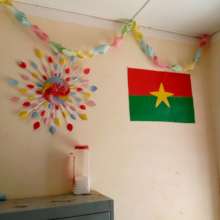 Decoration made by the teacher