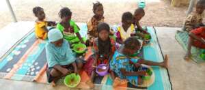 meal at the nursery school of Nefrelaye