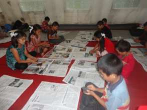 Children at the Gorkha Transit Home