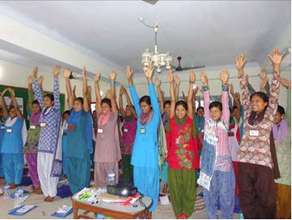 Freed Kamlaris during trauma counseling training