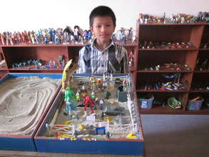 Healing through sandplay therapy