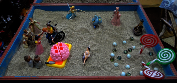 Sona's most recent sand tray