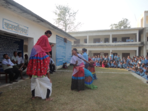 Street drama against early marriage