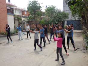 Psychological Camp Warm Up Exercise