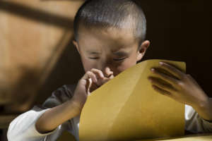 give sightless Tibetan children a chance!