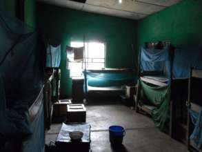 Inside the old building