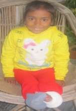 Pratiksha is thriviing despite her disability