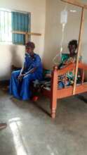 MARGRET ADMITED IN THE WARD  DUE TO MALARIA