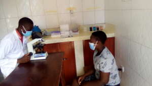 Pregnant Mother on Malaria screening