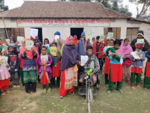 CEO  Book distribution into School Students