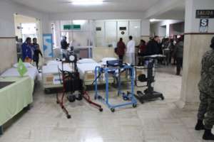 Hospital Equipment Arrives in Arequipa