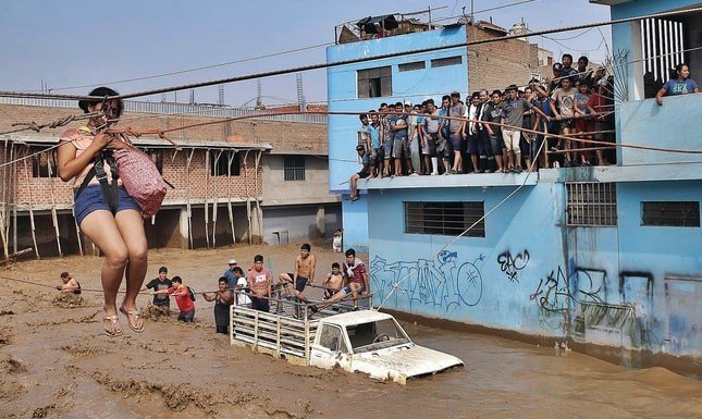 Flooding in Peru Disaster Relief = 70K+ homeless