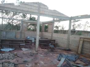 Part of the school before the project began